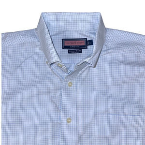 Vineyard Vines Murray Thin Plaid Shirt Size:‎ Large